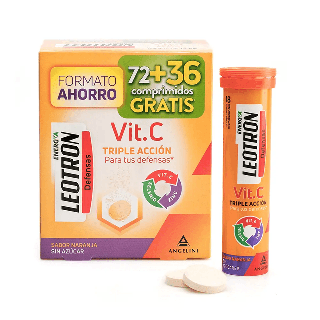 Leotron Vitamina C 108 comprimidos