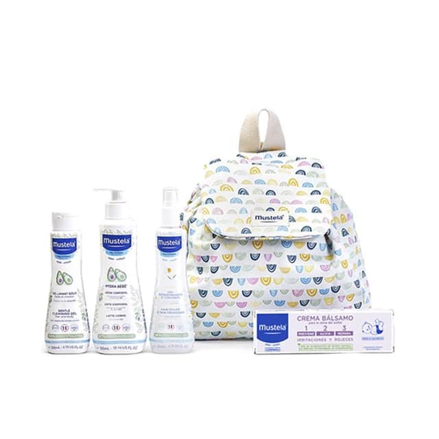 Mustela Mochila Little Moments Arcoiris