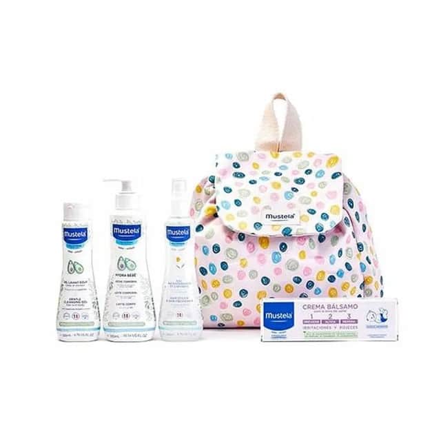 Mustela Mochila Little Moments Lunares