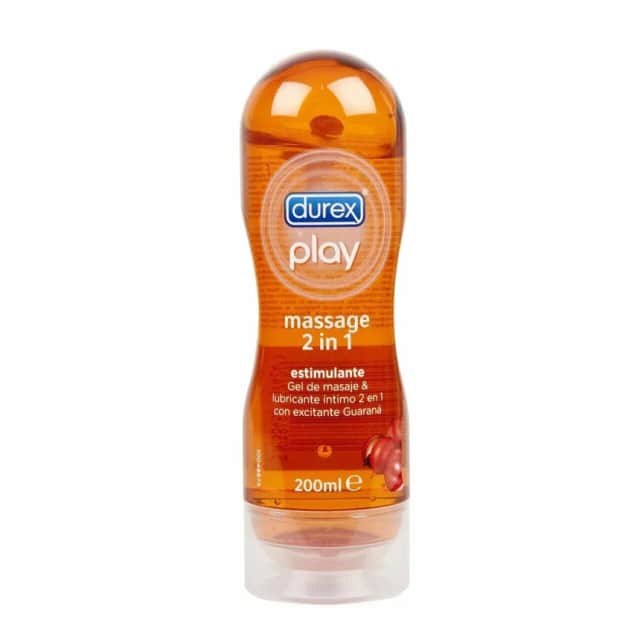 Durex Play Gel de Masaje 2 en 1 Estimulante con Guaraná 200ml