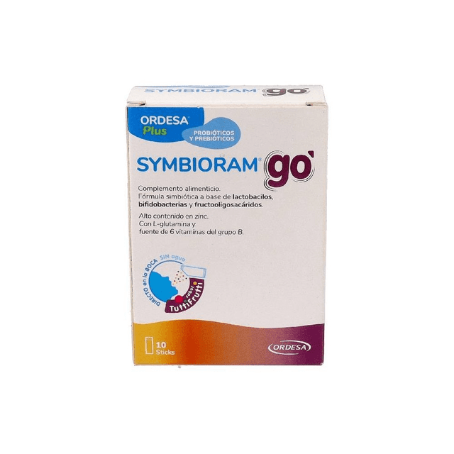 Ordesa Symbioram Go 10 Sticks Bucodispersables 1,5 g