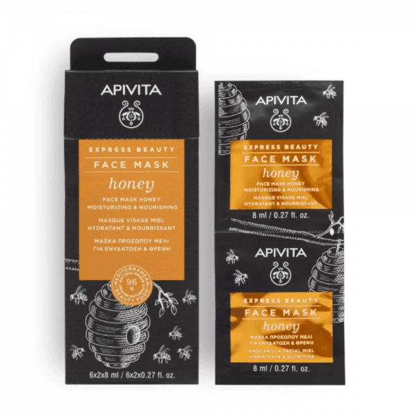 Apivita Mascarilla Nutritiva Miel 2x8ml