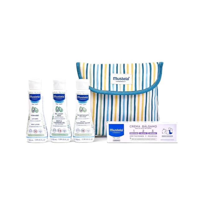 Mustela neceser Little Moments Rayas