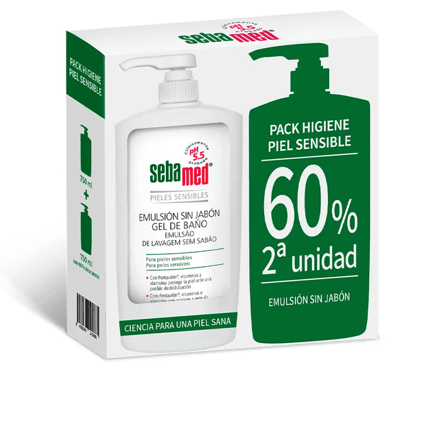 Sebamed Duplo Emulsión Sin Jabón 2x750ml