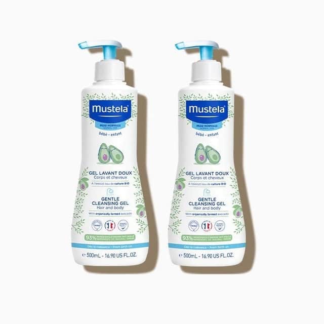Mustela Duplo Gel de Baño Suave 2x500ml