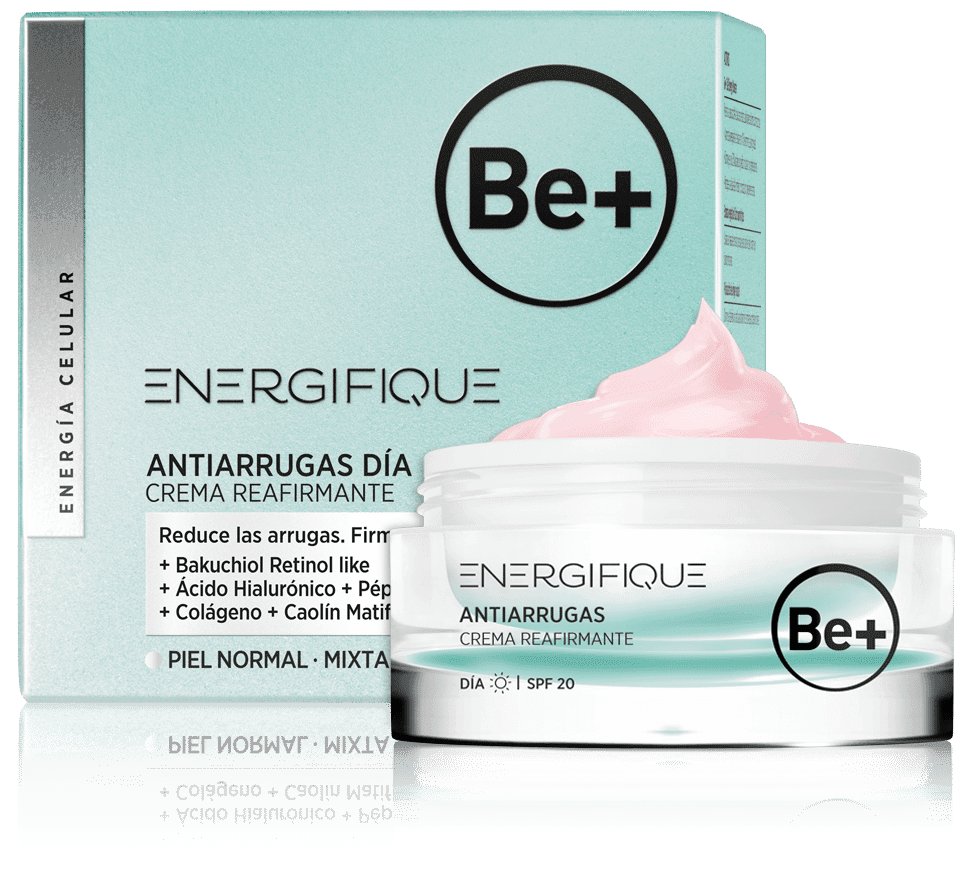 Be+ Energifique Antiarrugas Día para Piel Normal o Mixta SPF20 50ml