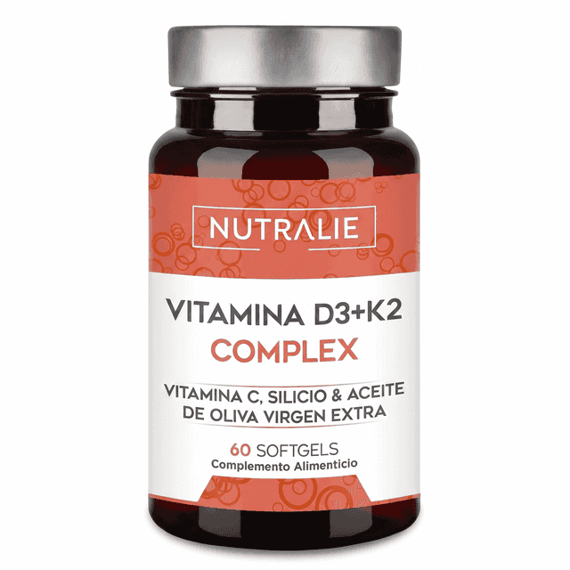 Nutralie Vitamina D3+K2 Complex 60 unidades