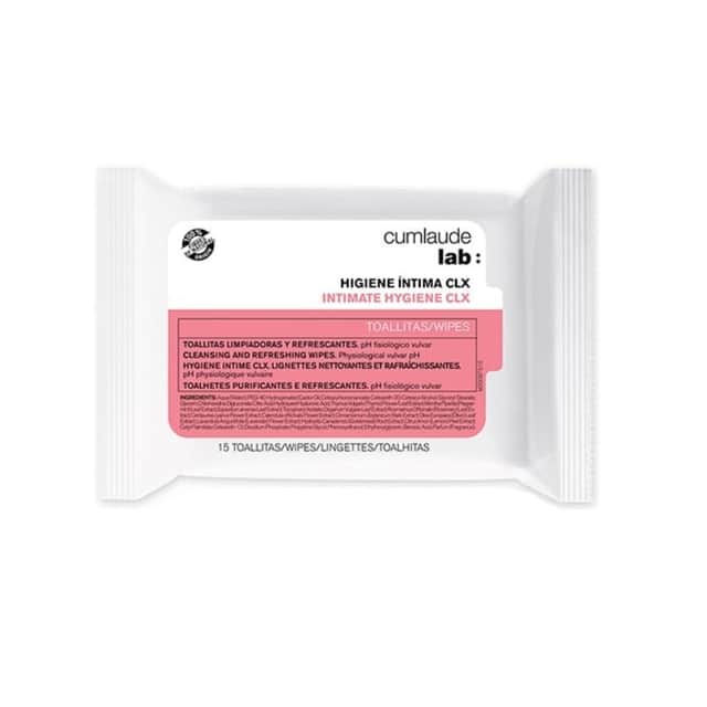 Cumlaude Lab Toallitas Íntima CLX 15 Uds - Higiene