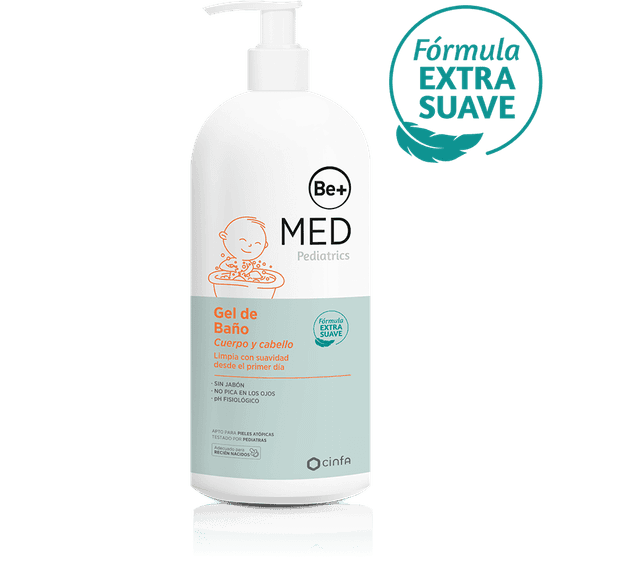 Be+ Med Pediatrics Gel de Baño 500ml