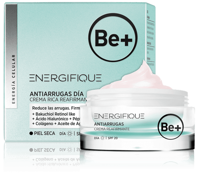Be+ Energifique Antiarrugas Dia para Piel Seca SPF20 50ml