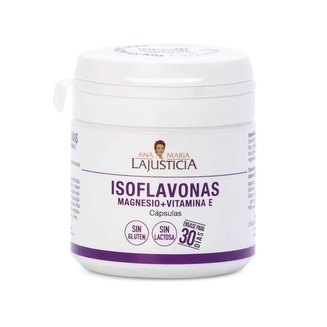 Ana María Lajusticia Isoflavonas con magnesio y vitamina E 30 cápsulas