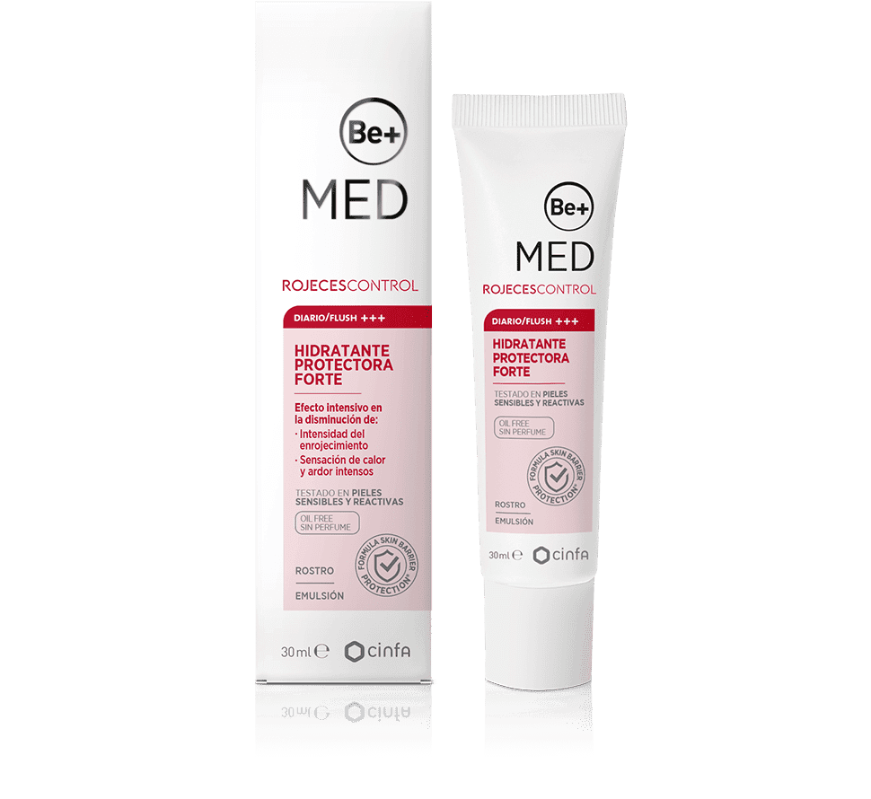 Be+ MED Rojecescontrol Hidratante Protectora Forte 30ml