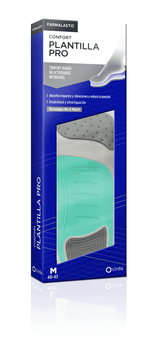 Farmalastic Plantilla Pro Activ Intens Talla Mediana (40-43)