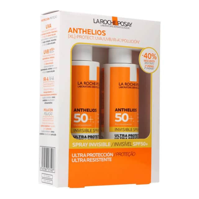 La Roche Posay Anthelios Duplo Spray Invisible SPF 50+ 2x200ml