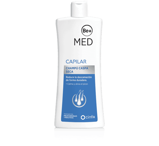 Be+ Med Capilar Champú Caspa Seca 250ml