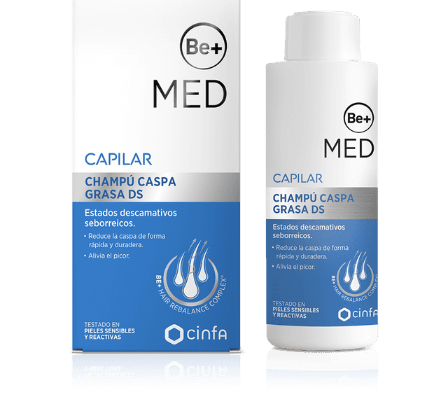 Be+ Med Capilar Champú Caspa Grasa DS 150ml