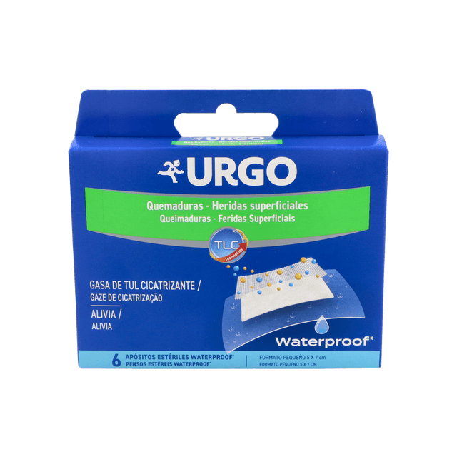 Urgo Quemaduras Waterproof 6 unidades