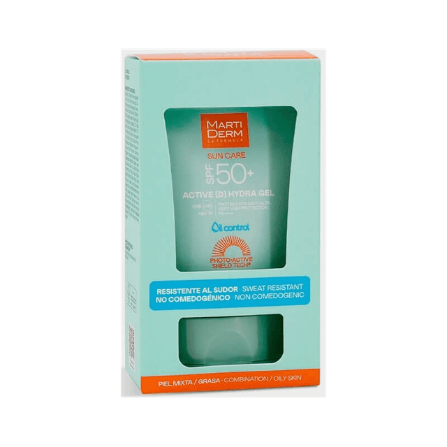 MartiDerm Hydra Gel SPF50+ Active - Fotoprotección Diaria