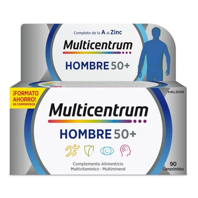 Multicentrum Hombre 50+ 90 comprimidos