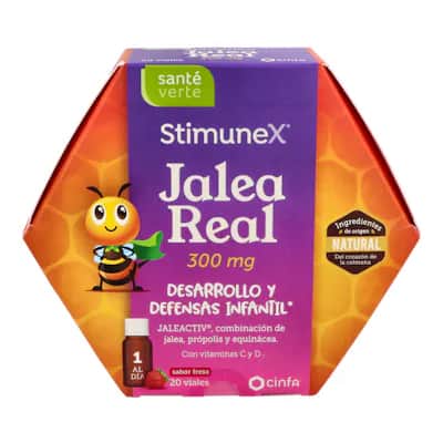 Sante Verte Stimunex Jalea Real Infantil 20 viales 10ml