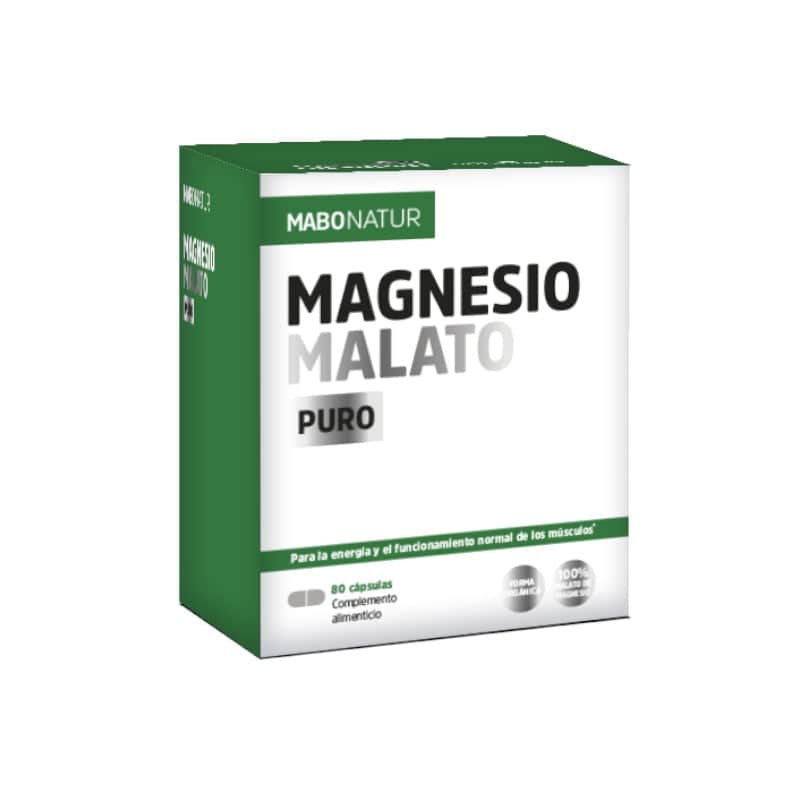 Mabonatur Magnesio Malato Puro 80 capsulas