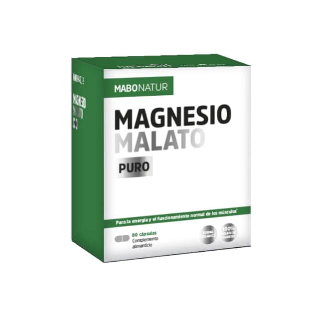 Mabonatur Magnesio Malato Puro 80 capsulas