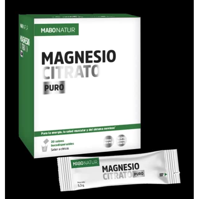 Mabonatur Magnesio Citrato 20 sobres