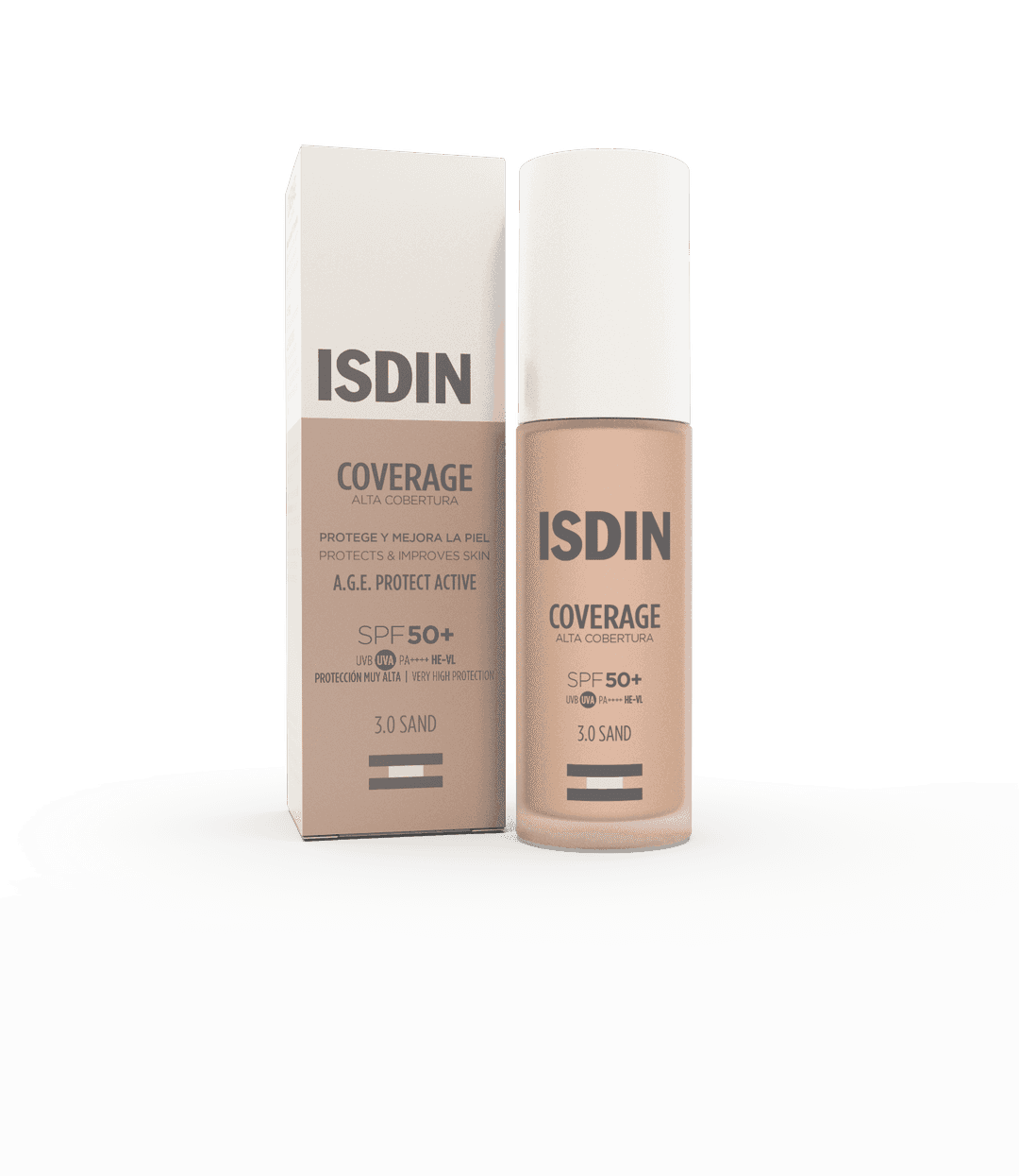 Isdin Coverage 1 Envase 30 g Color 3.0 Sand