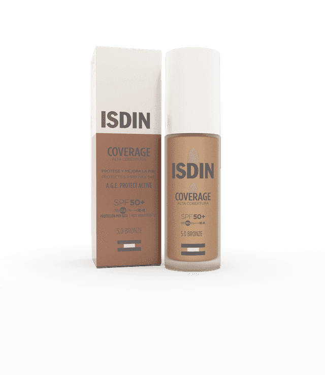 Isdin Coverage 1 Envase 30 g Color 5.0 Bronze