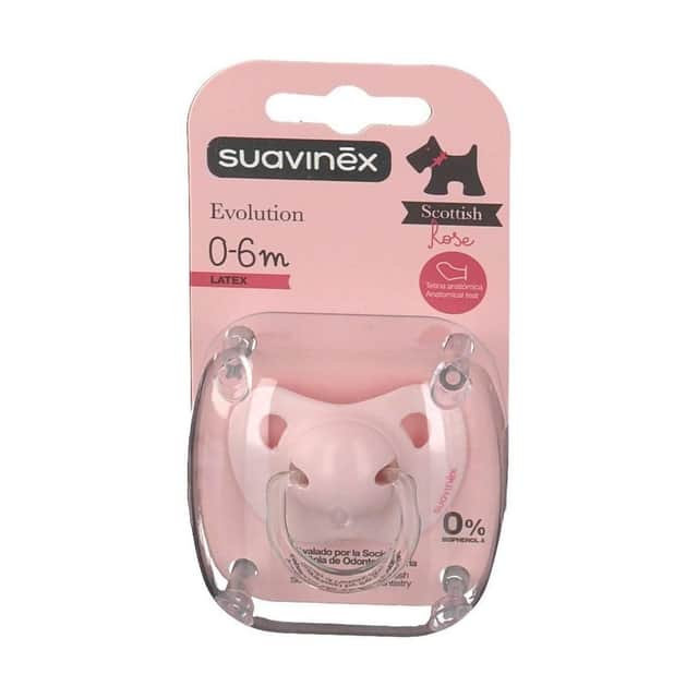 Suavinex Chupete Anatómico Rosa 0-6 Meses