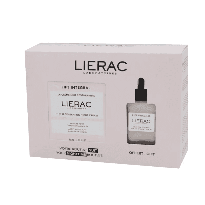Lierac Lift Integral Cofre Crema Noche 50ml + Sérum 15ml