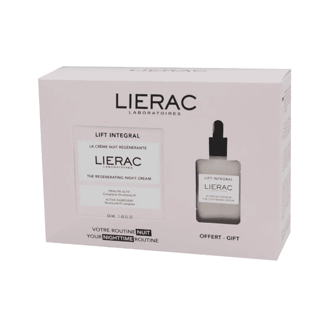 Lierac Lift Integral Cofre Crema Noche 50ml + Sérum 15ml