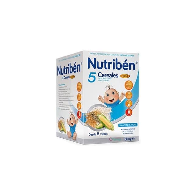 Nutriben 5 Cereales Fibra 600g