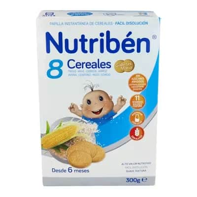 Nutriben 8 Cereales Galletas Maria 300g