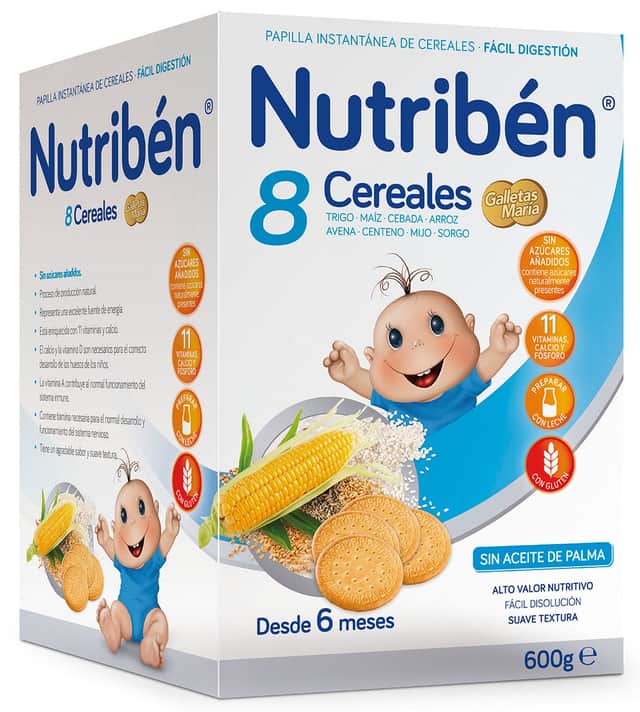 Nutribén 8 Cereales Galletas María 600g