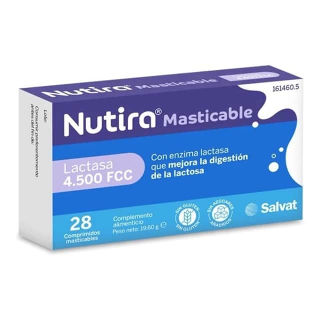 Nutira Lactasa 4500 FCC 28 comprimidos masticables