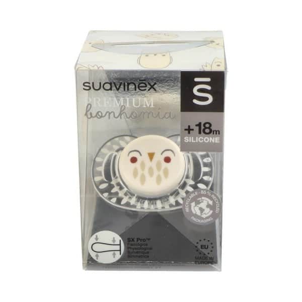 Suavinex Chupete Premium Silicona Fisiológica +18 Meses