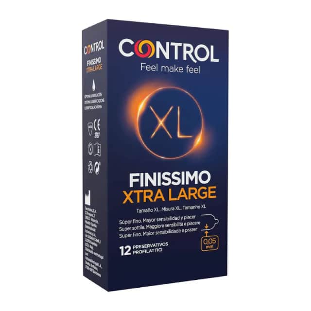 Control Finissimo XL Preservativos 12 unidades