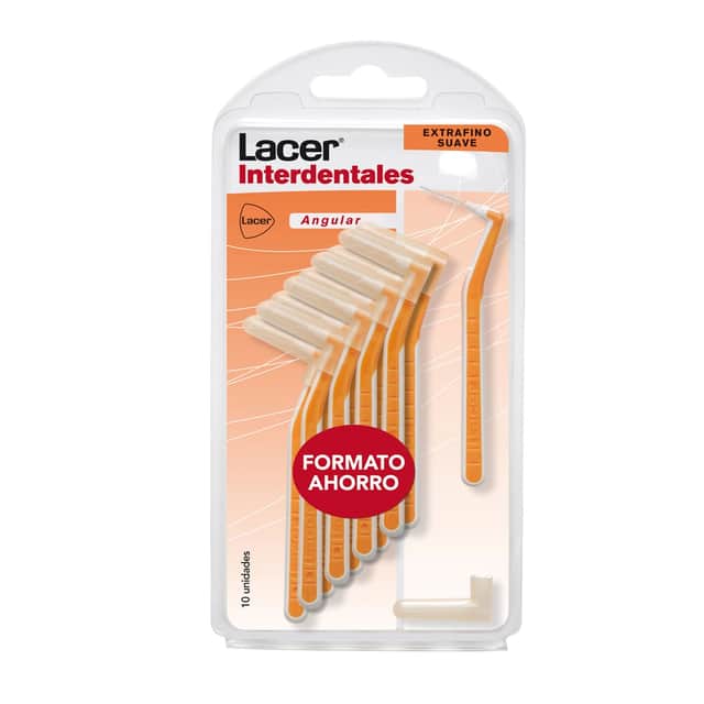 Lacer Cepillo Interdental Extrafino Angular Suave 10 unidades