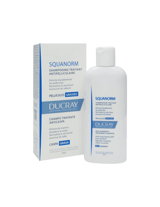 Ducray Squanorm Champú Anticaspa Grasa 200ml