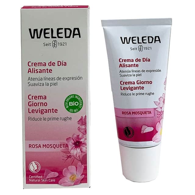 Weleda Crema día alisante rosa mosqueta antiedad 50ml
