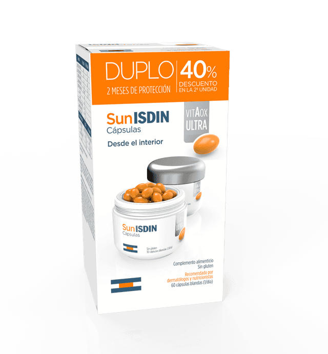 Sunisdin 30 Cápsulas - Protección Solar Oral