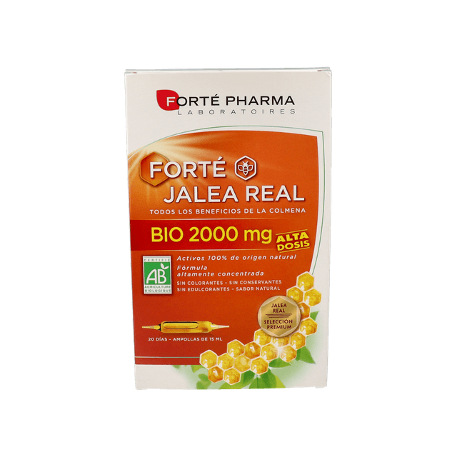 Forté Pharma Jalea Real Bio 2000mg 20 ampollas