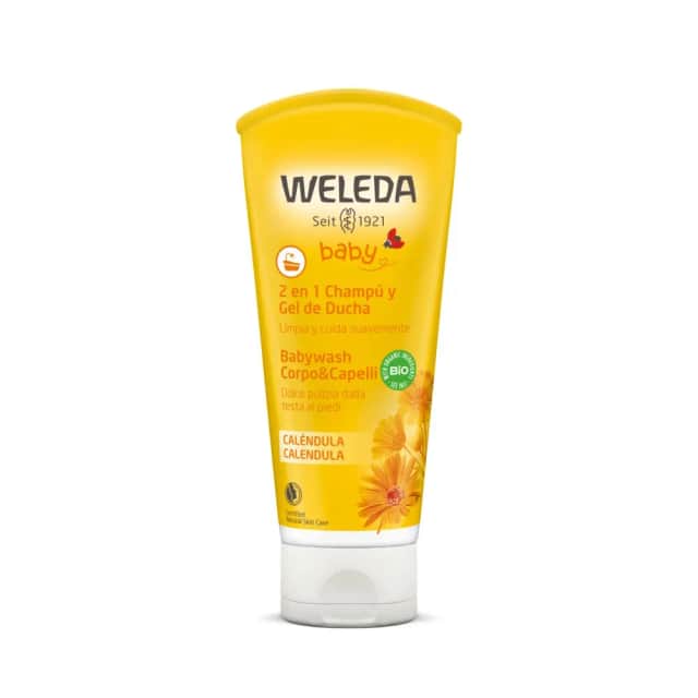 Weleda Champú Gel Ducha Caléndula Bebé 200ml