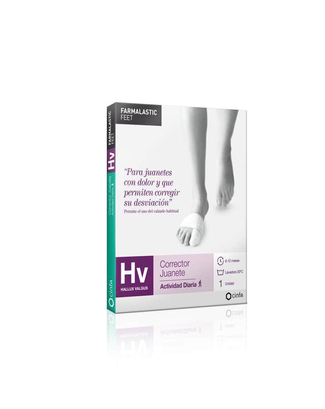 Farmalastic Corrector Juanete Actividad Feet Talla Pequeña 1 Unidad