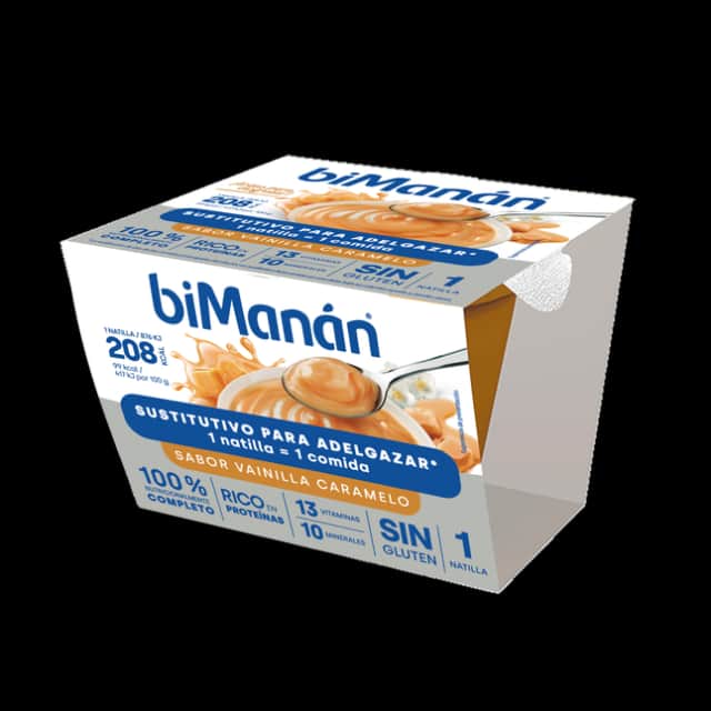 biManán Copa sabor Vainilla Caramelo 1 unidad