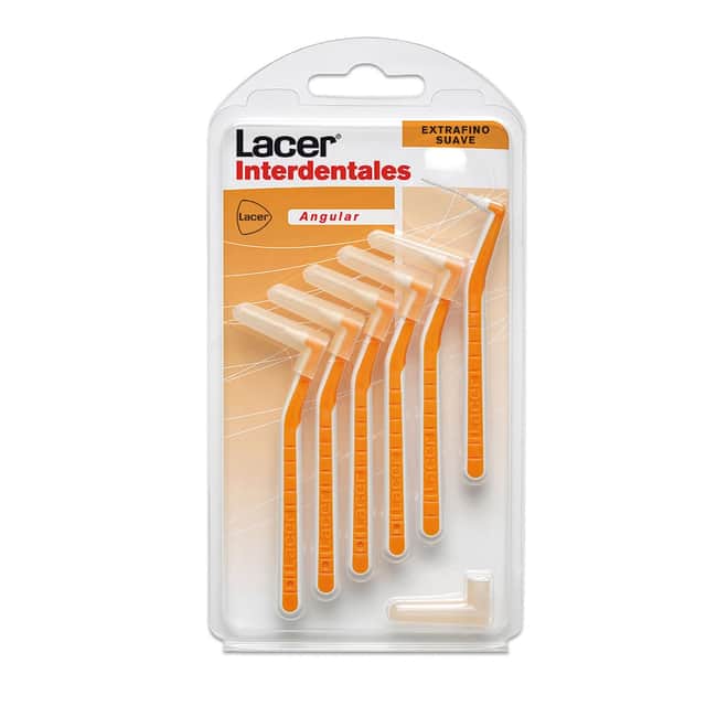 Lacer Cepillo Interdental Extrafino Angular Suave 6 unidades