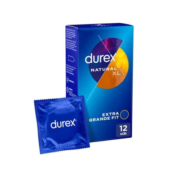 Durex Natural XL Preservativos 12 unidades