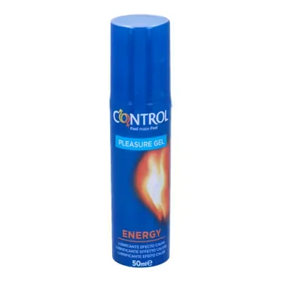 Control Pleasure Gel Energy Lubricante Estimulante 50ml