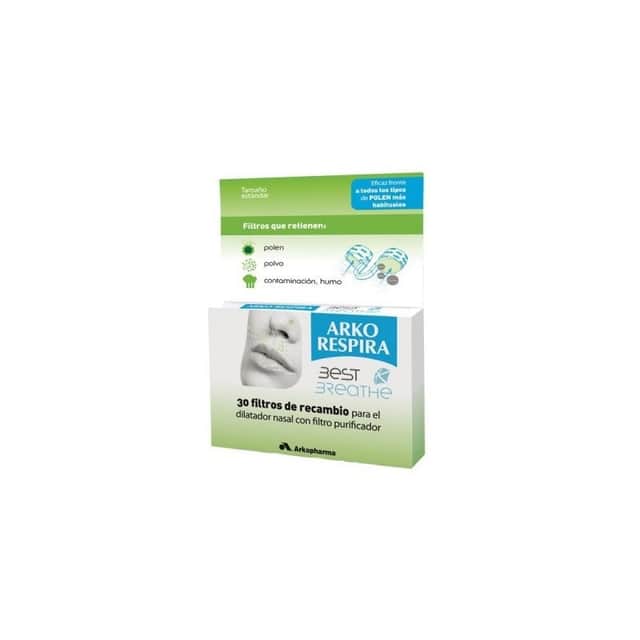 Arkopharma Arkorespira Filtros Nasales 30 unidades